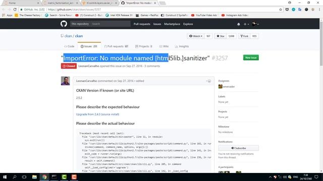 TensorBoard : How to fix ImportError: No module named html5lib.sanitizer. смотреть онлайн
