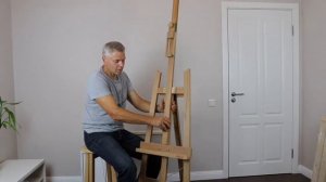 Обзор мольберта "Лира малый" с подвижной штангой