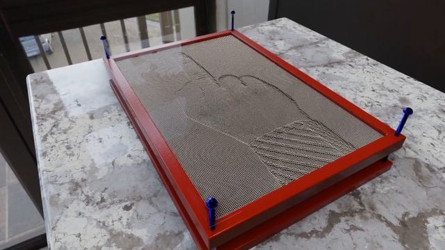 Pin Art parametric model with Blender Geometry Nodes смотреть онлайн