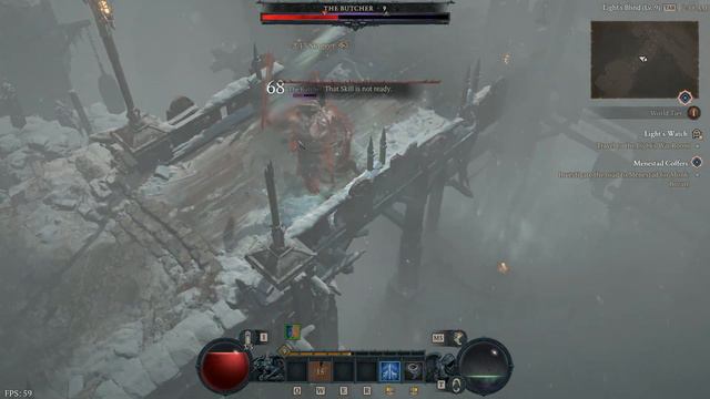 Level 9 DRUID vs The Butcher | Diablo 4 Server Slam смотреть онлайн