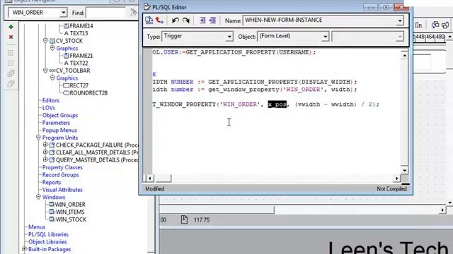 Oracle Forms 10g Tutorial in Bangla: WHEN-NEW-FORM-INSTANCE Trigger for Centering Window смотреть онлайн