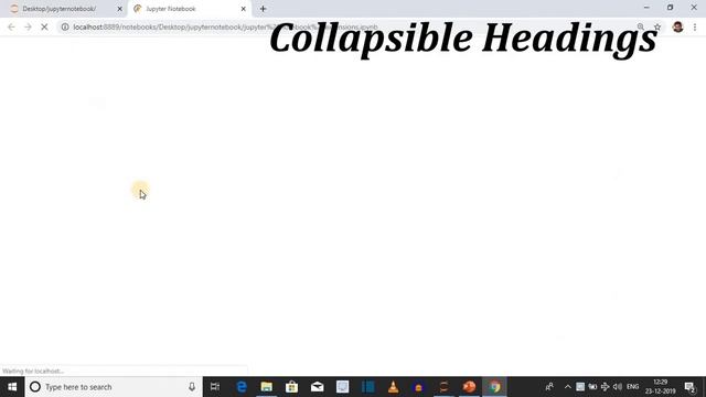 Collapsible Headings | Collapsible Headings in Jupyter Notebook | Jupyter Notebook Tutorial смотреть онлайн