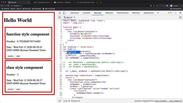 React class vs function style - 4.2.1. 함수에서 라이프 사이클 구현 하기 - 실습준비 смотреть онлайн