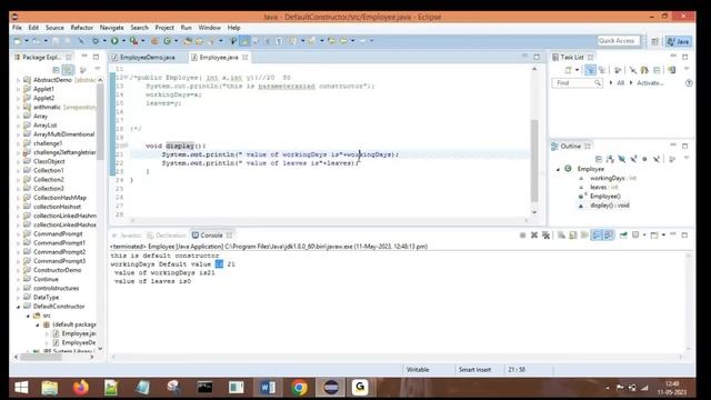 java tutorial for beginners || Core Java concepts || Constructor in java || DAY-6 смотреть онлайн