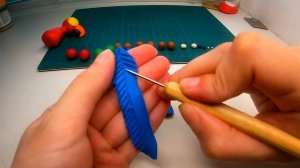 Как слепить Попугая из пластилина