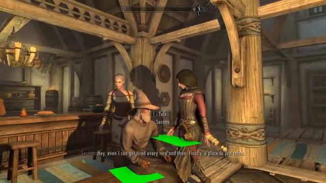 Serana found a place to just relax смотреть онлайн