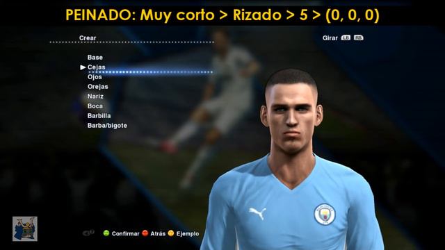PHIL FODEN (Inglaterra & Manchester City) PES 2013 face смотреть онлайн
