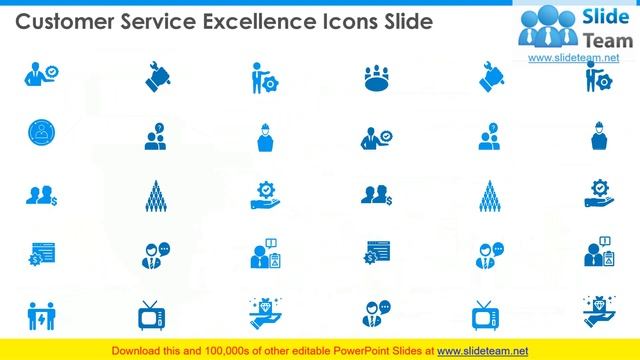 Customer Service Excellence PowerPoint Presentation Slides смотреть онлайн
