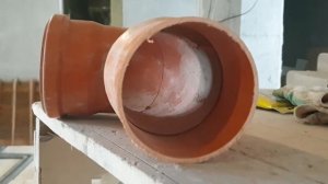 соединение канализационной трубы