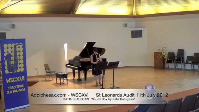 WSCXVI KATIA BEAUGEAIS Sound Box by Katia Beaugeais смотреть онлайн