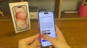 Купила АЙФОН 15 на ОЗОНЕ и ПОЖАЛЕЛА