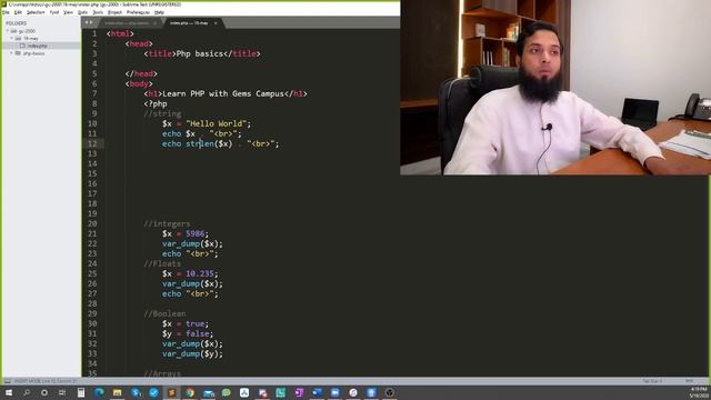 PHP tutorial for beginners in hindi (Part 2) смотреть онлайн