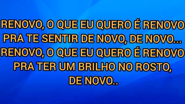 PLAYBACK COM LETRA RENOVO /SARAH FARIAS смотреть онлайн