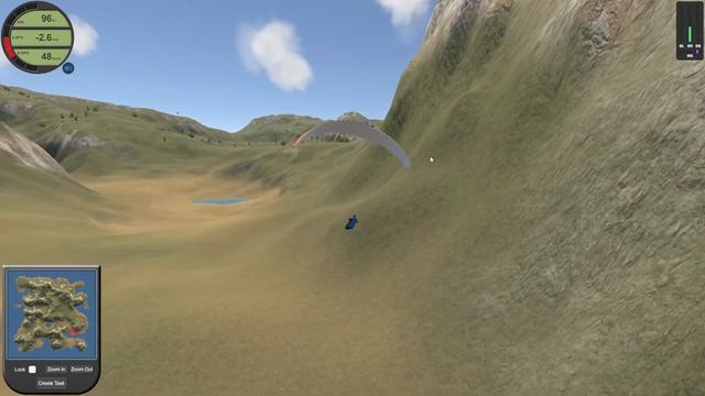 Going XC on Paragliding Sim смотреть онлайн
