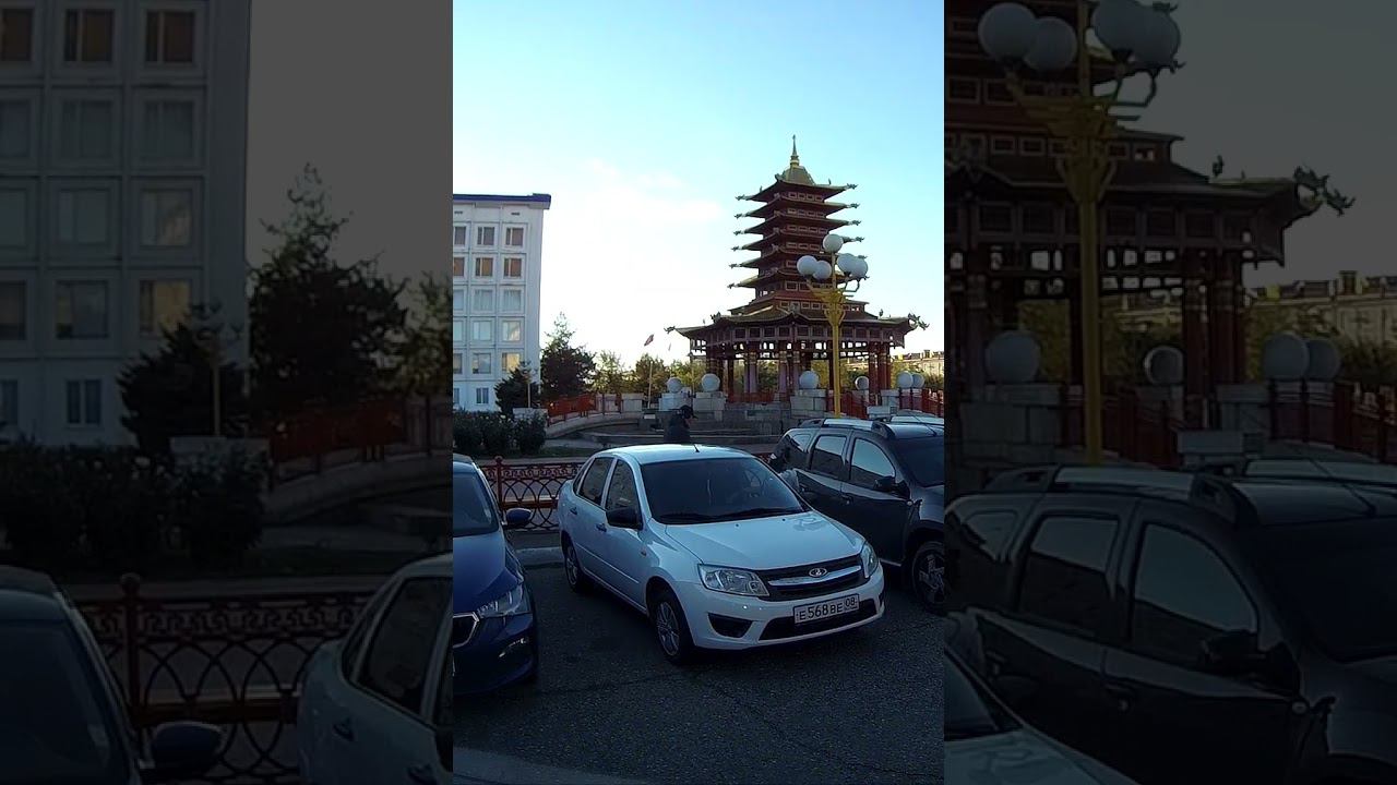 Элиста / Калмыкия / проезд по городу смотрите на канале АП онлайн смотреть онлайн