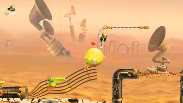 ПРОХОДИМ "ВЫБРОС ГЕЙЗЕРА" И "ЛУЧШЕЕ МУЗЫКАЛЬНОЕ ПРОИЗВЕДЕНИЕ" С RAYMAN LEGENDS || Вася Вася смотреть онлайн