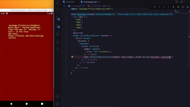 20. Flutter TabPage Controller смотреть онлайн