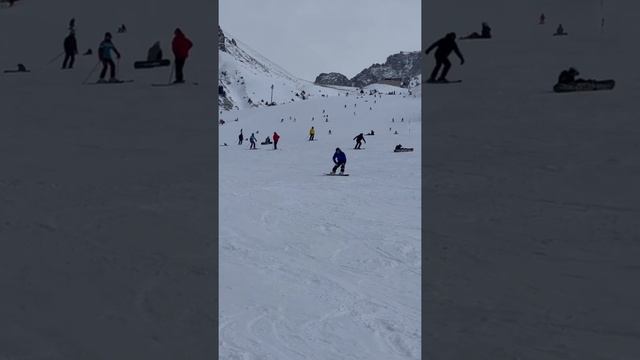 Алматы. Горнолыжный курорт Чимбулак. Февраль. Наши горы. Almaty. Ski resort Shymbulak. February смотреть онлайн