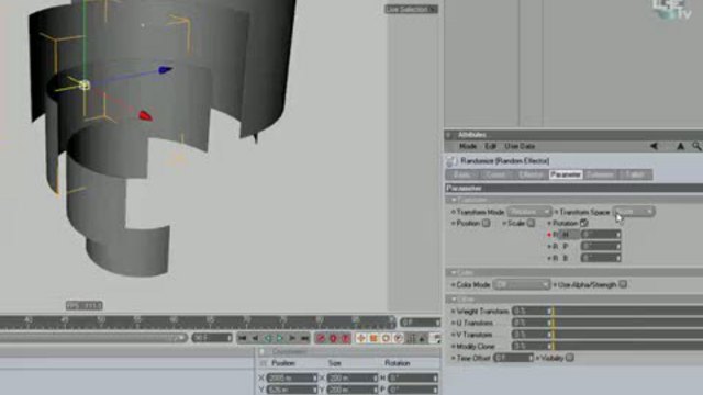 Cinema 4D Tv design element смотреть онлайн