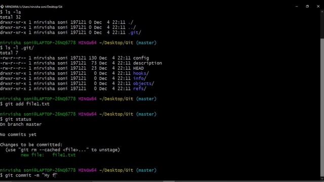 Using Git Locally| IEEE SB VIT PUNE | Git смотреть онлайн