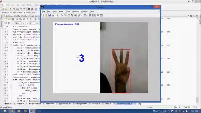 HAND GESTURE NUMBER RECOGNITION смотреть онлайн