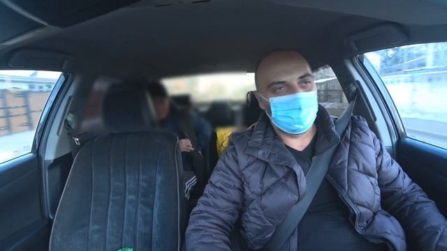 Бесплатно катаю пассажиров/Социальный эксперимент/на Камри 50 катаюсь по эконому/яндекс такси/Алмат смотреть онлайн