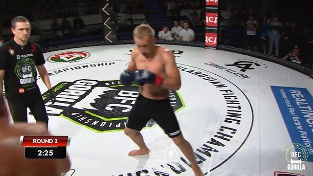 № 3 DENIS VARAXA Vs ALEXANDER KOROBOV BFC 56