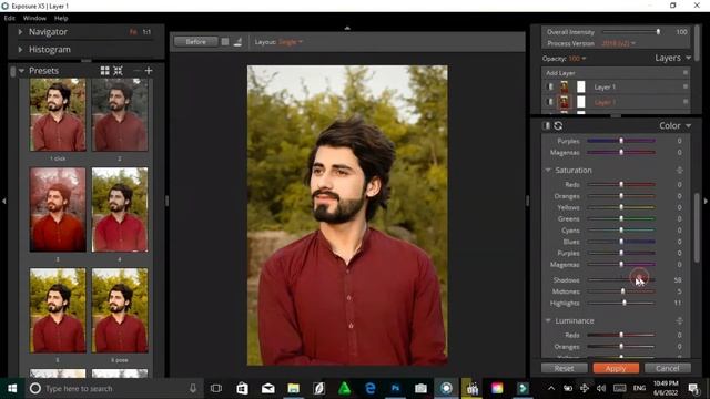 High End Skin Retouching oil paint in Exposure X5 Touch Up presets Kw Mix Tech смотреть онлайн