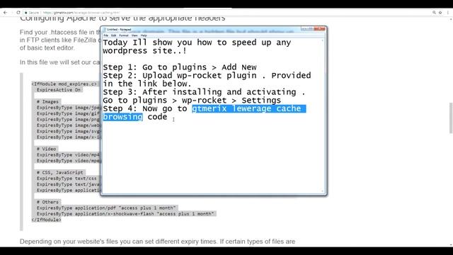 Learn how to speed up any wordpress site and solve Lewerage Cache Browsing | In Just 5 Minutes смотреть онлайн