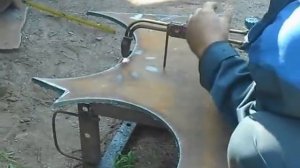 Газорезка металла - циркуль для горелки.