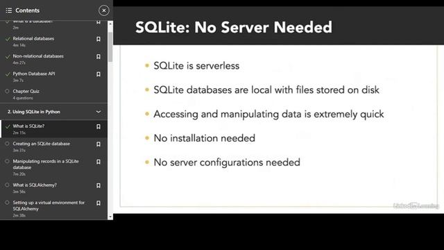 Using SQLite in Python смотреть онлайн