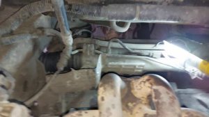 Honda cr-v 3 замена уплотнительного кольца между коллектором и приемной трубой.  /вторая часть/