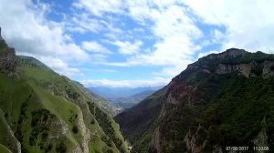 Пилотаж автожира Calidus в горах Кавказа