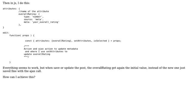 Wordpress: Save/update post_meta with Gutenberg from the panel смотреть онлайн