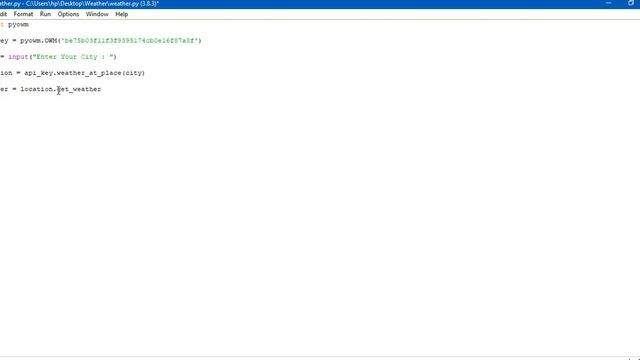 How To Create Weather Forecaster Using Python | IN HINDI смотреть онлайн