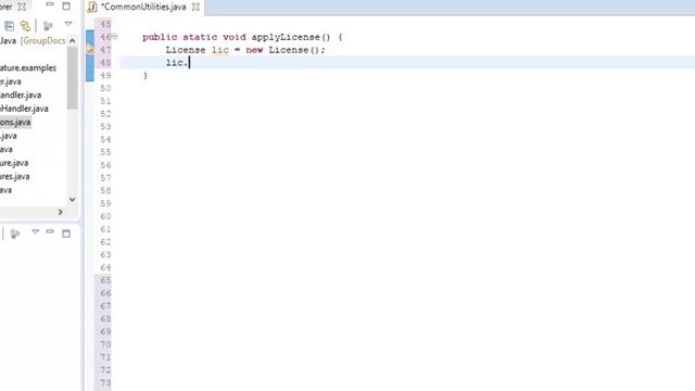 How to apply a license | GroupDocs.Signature for Java смотреть онлайн