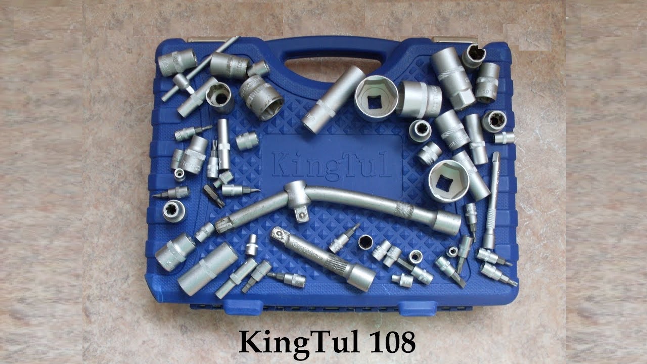 Набор инструментов King Tul 108 предметов. Честный отзыв.