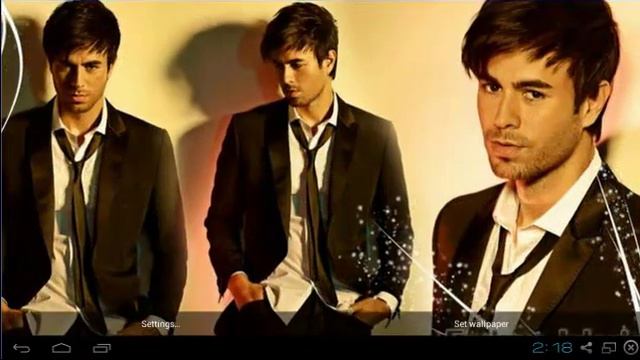 Enrique Iglesias Wallpaper Android Application смотреть онлайн