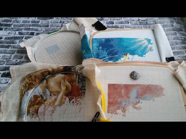 Вышивальные будни.18-24 октября. Новый старт. Продвижения по процессам. смотреть онлайн