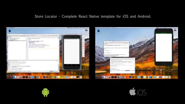 Demo Store Locator - Complete React Native template for iOS and Android. смотреть онлайн