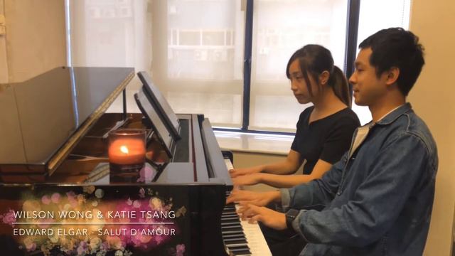 Edward Elgar - Salut d’Amour (Piano duet) смотреть онлайн