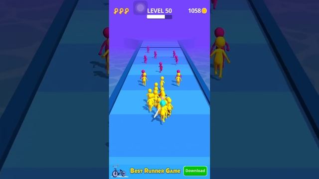 Join Clash 3d Game #shorts level #50 Defeat Gameplay Walkthrough #newgame2021 (iOS-Android) смотреть онлайн
