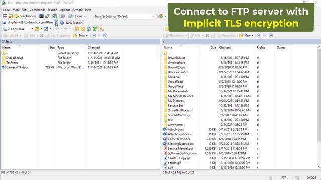 How To Use WinSCP FTP client - Connect to FTP, FTPS and SFTP servers смотреть онлайн