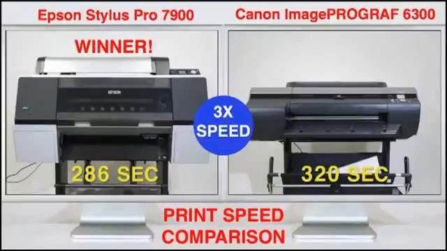 Epson stylus pro 7890 Vs canon ipf6300 смотреть онлайн