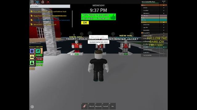ROBLOX NEW MAGIC RAINBOW CARPET CODE... смотреть онлайн