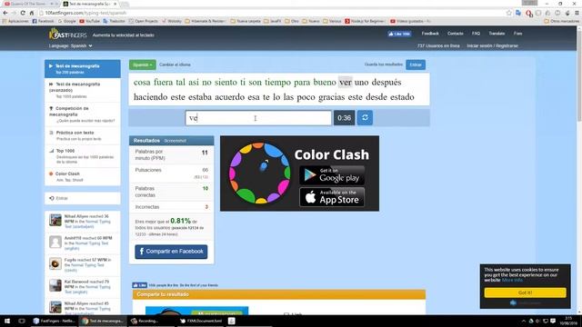 Fastfingers con Java Robot, Regex y JavaFX смотреть онлайн