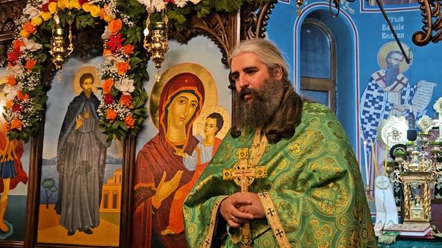 Който обича, е жив - проповед на отец Владимир Дойчев след Вечернята на 22.12.2023 г. смотреть онлайн