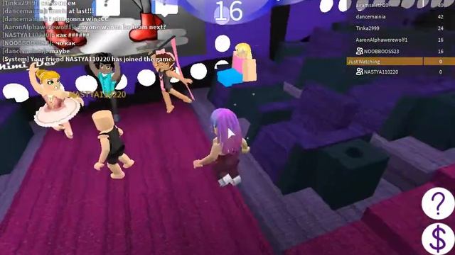 Роблокс игра танцы с подругами !!! смотреть онлайн