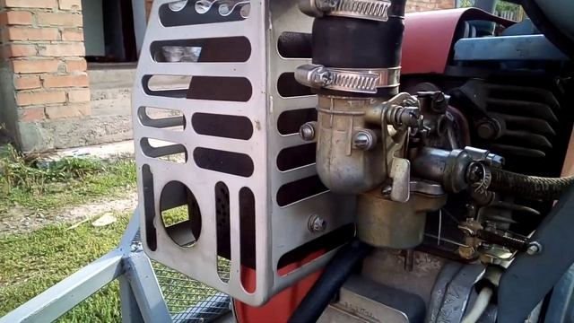 Установил нормальный карбюратор на мотоблок Мотор сич МБ-6