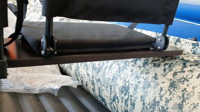 Сиденье на банку ПВХ лодки. Бюджетно. смотреть онлайн